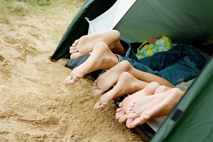 Puedes acampar en Lake Leon.