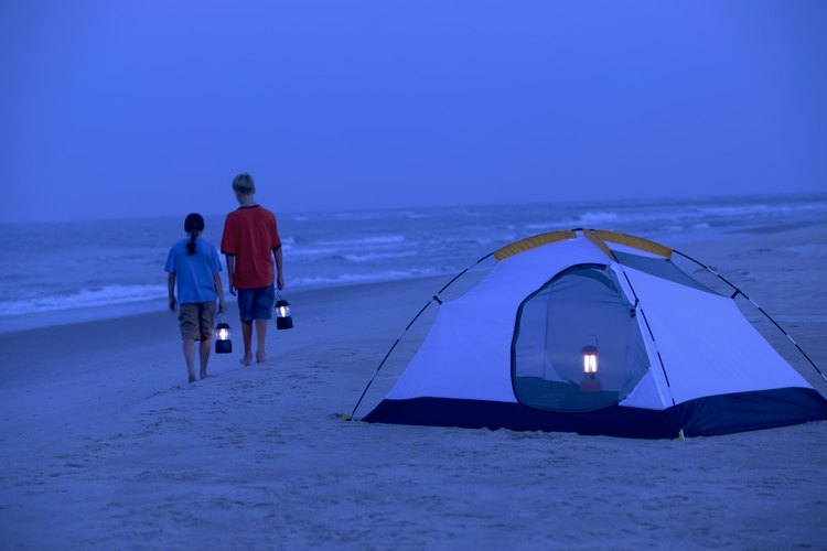 La costa de Carolina ofrece opciones para acampar desde lo primitivo a lo moderno.
