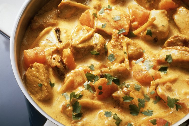 El número de calorías del Curry depende en lo que pongas en él.