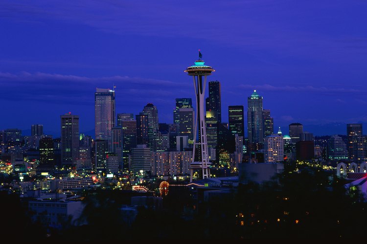 Seattle, Washington, cobra vida por la noche.