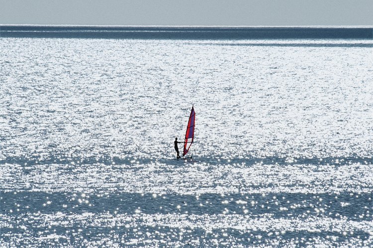 Las playas son perfectas para los deportes acuáticos.