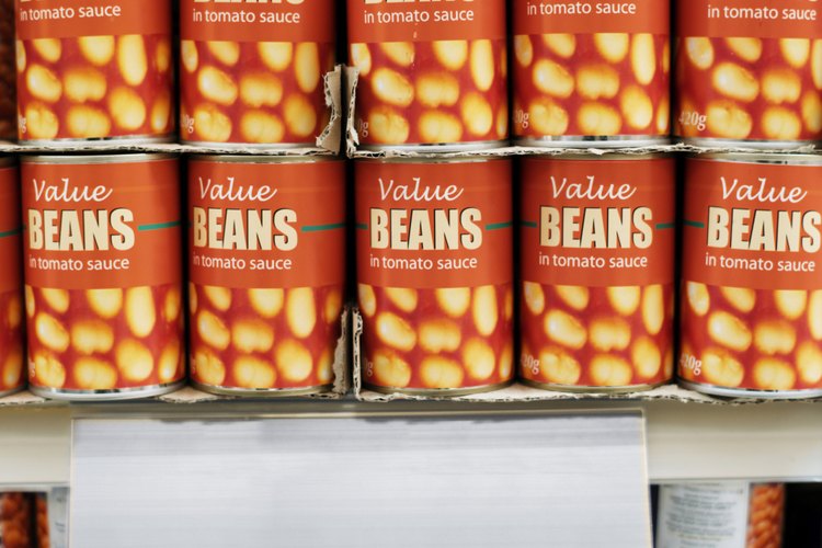 Frijoles enlatados.