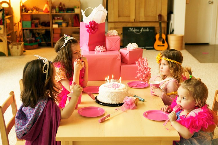 Las fiestas de princesas traen a la vida los cuentos de hadas a las niñas.