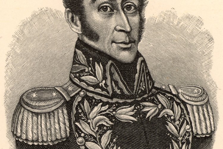 Simón Bolívar, el gran Libertador de 6 naciones americanas.