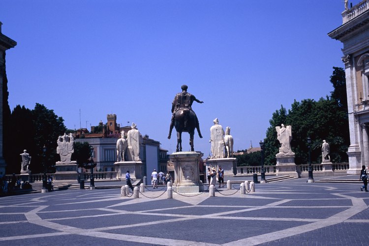 Colina Capitolina, Roma, Italia.