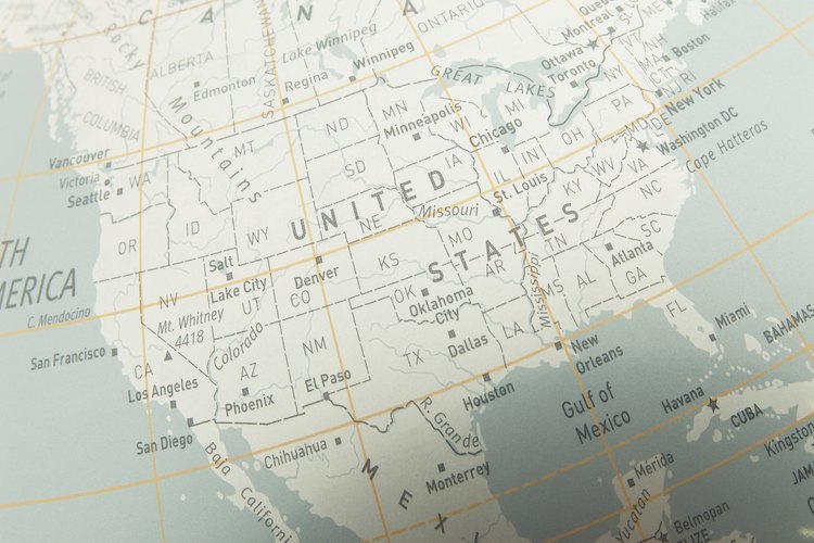 ¿Cuáles son las seis regiones de los Estados Unidos?