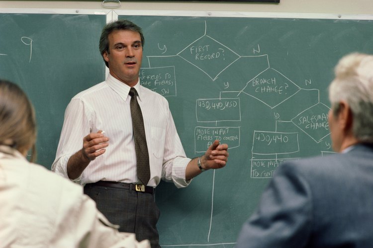Las presentaciones son una parte integral de los seminarios.