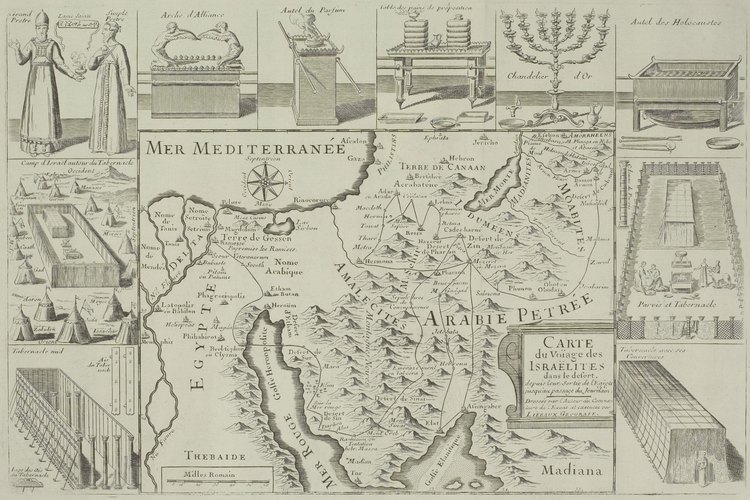 Los israelitas establecían el tabernáculo donde quiera que se detuvieran.