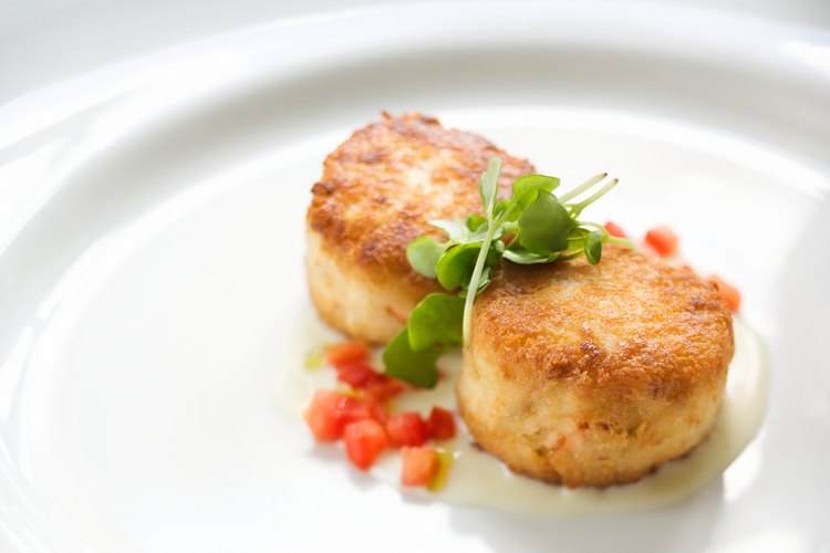 Croquetas de cangrejo.
