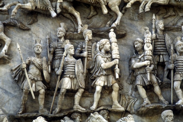 Los soldados auxiliares formaban una parte importante de las legiones romanas.