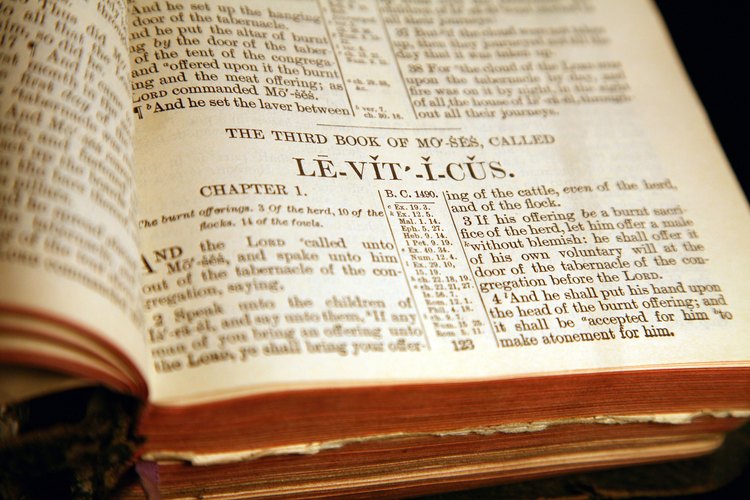 El libro de Levítico era el código sacerdotal para la vida.