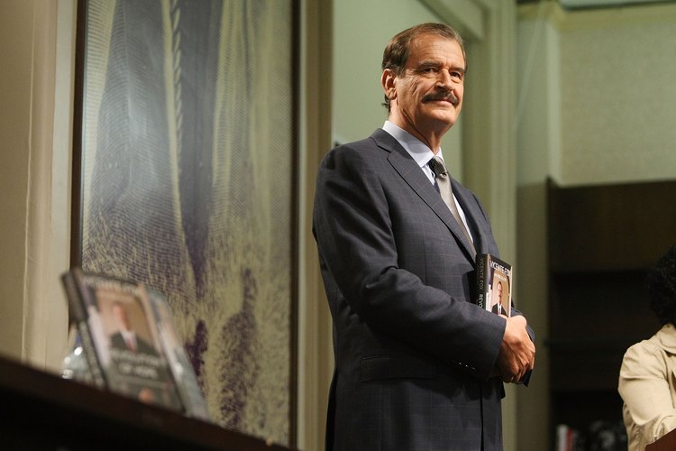 Vicente Fox llegó al poder por el Partido de Acción Nacional.