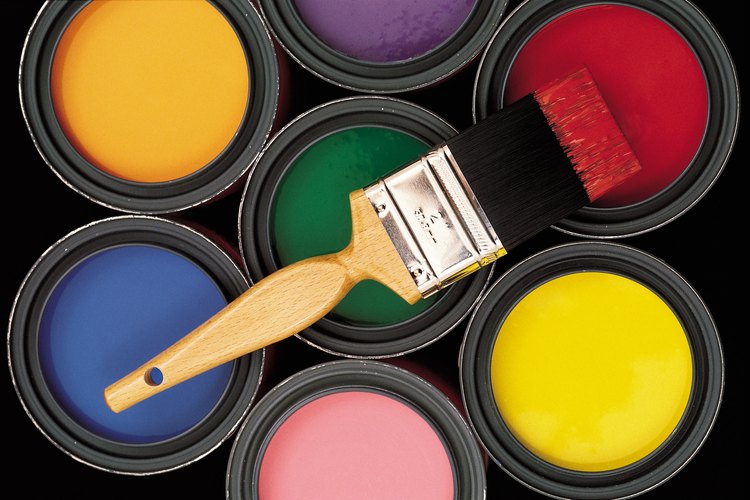 Selecciona colores de pintura simples.