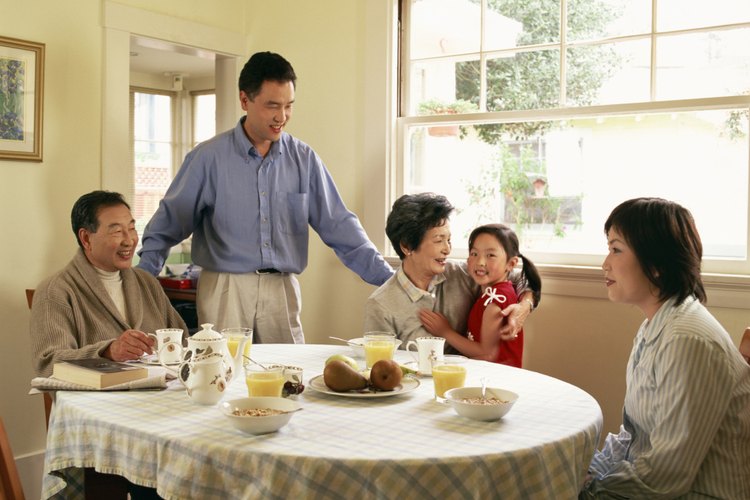 La cultura china se concentra alrededor de la familia.