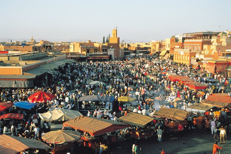 Prepárate para negociar en los mercados de Marrakech.