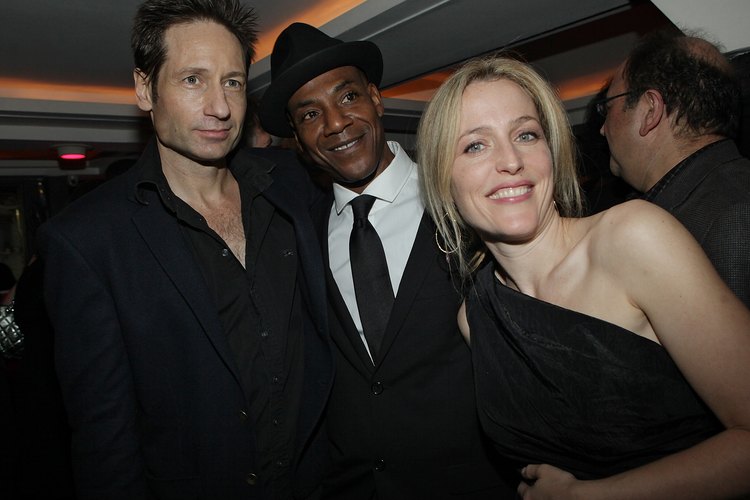 Gillian Anderson y David Duchovny.