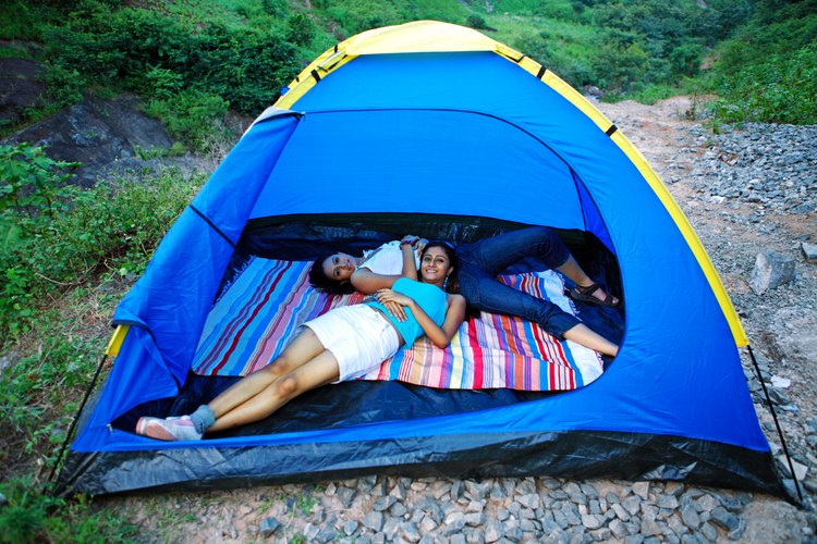 Las zonas de acampada en este parque tienden a llenarse rápidamente.