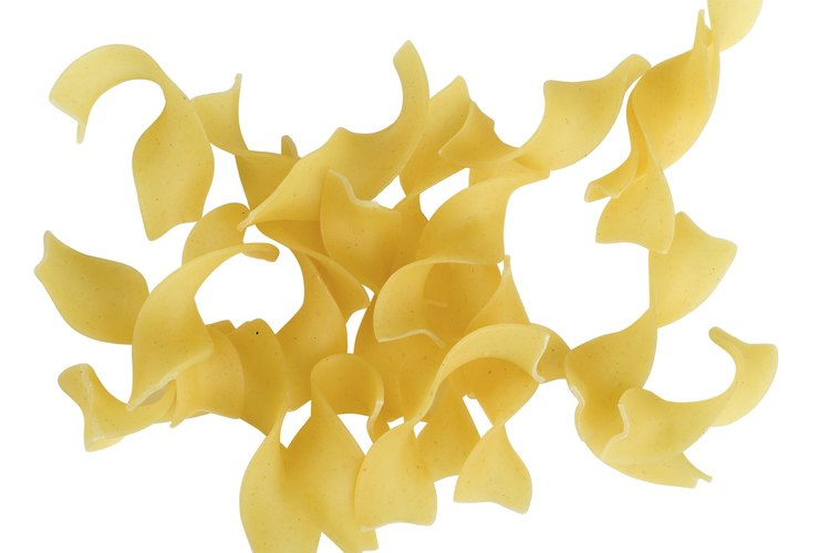 Los fideos de huevo son más delicados que los de trigo.