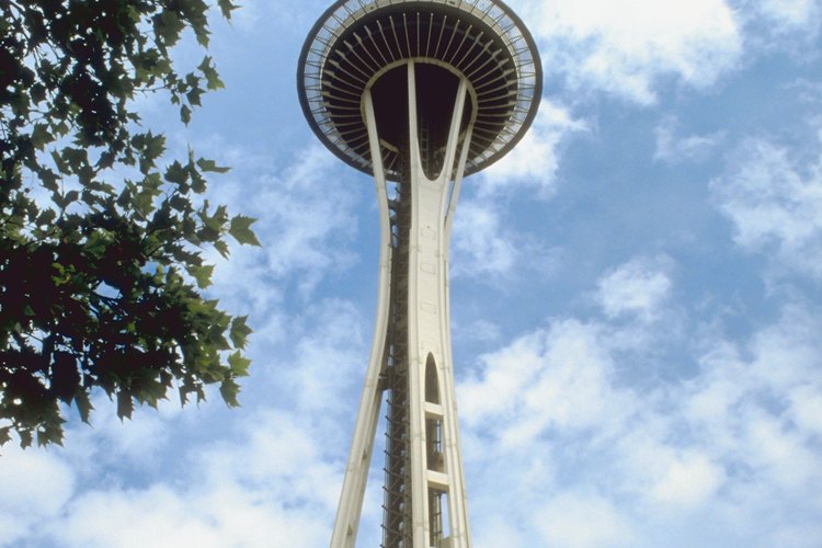 El icónito Space Needle fue construido para la feria mundial de 1962