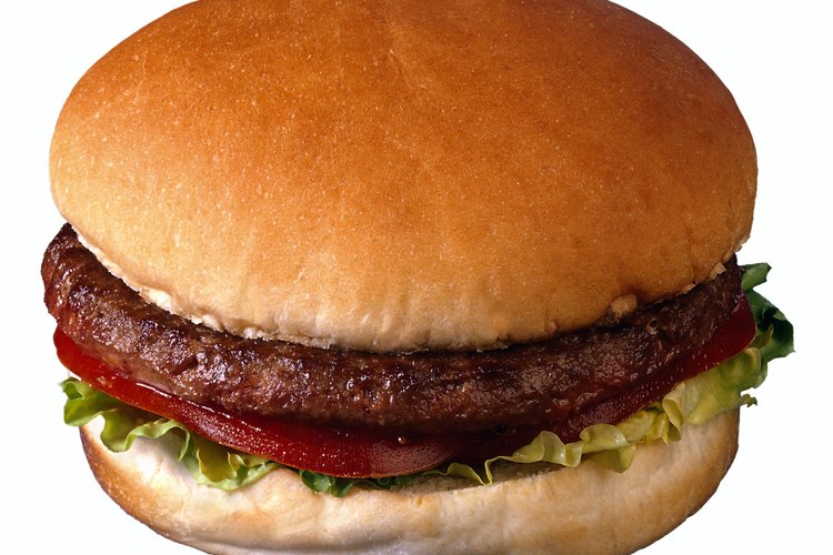 Las hamburguesas son frecuentemente vendidas y almacenadas congeladas.
