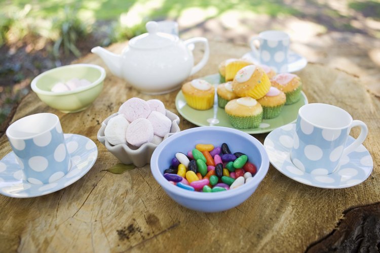 Ideas para la fiesta del té.