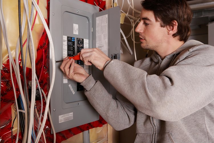 El tamaño del interruptor eléctrico está determinado por el calibre del cableado.