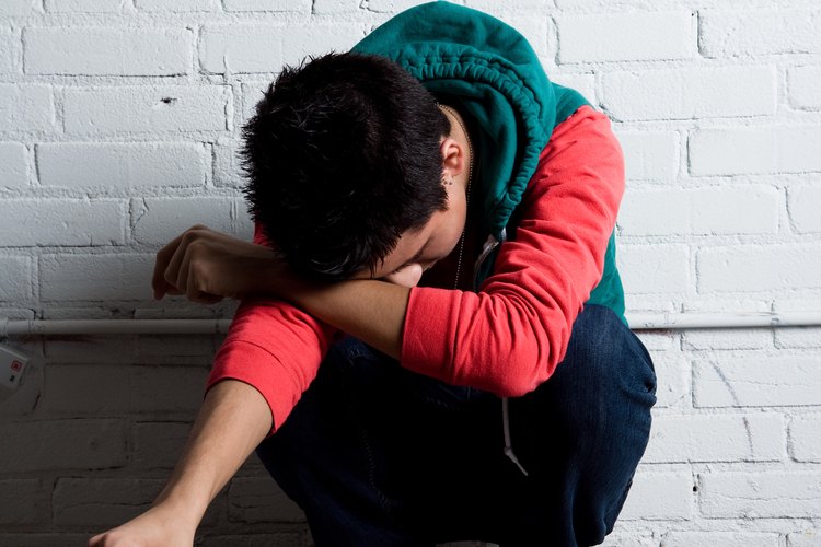 Un adolescente emo perturbado.