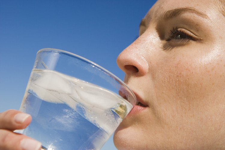 Toma más agua.