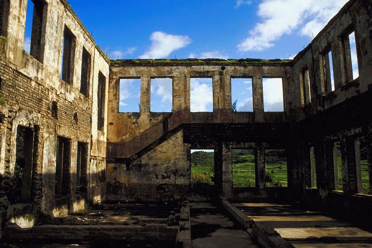 Ruinas en Corea del Sur.