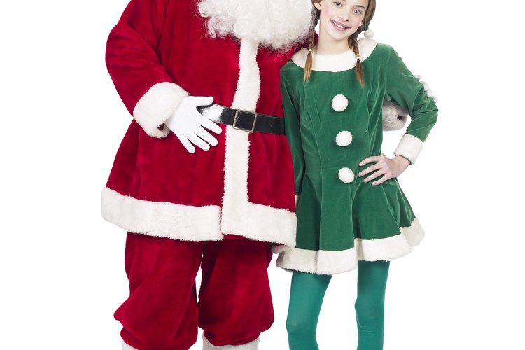 Haz un disfraz de duende para Navidad, Mardi Gras o Haloween.