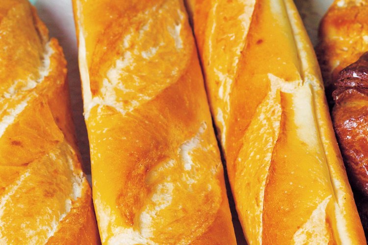 Dales un acabado brillante a las baguettes.