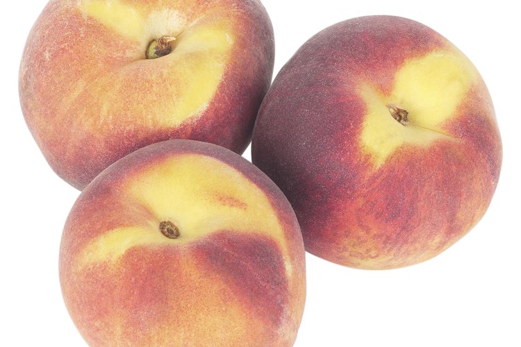 Los melocotones y otras frutas de piedra pertenecen a la familia rosácea.