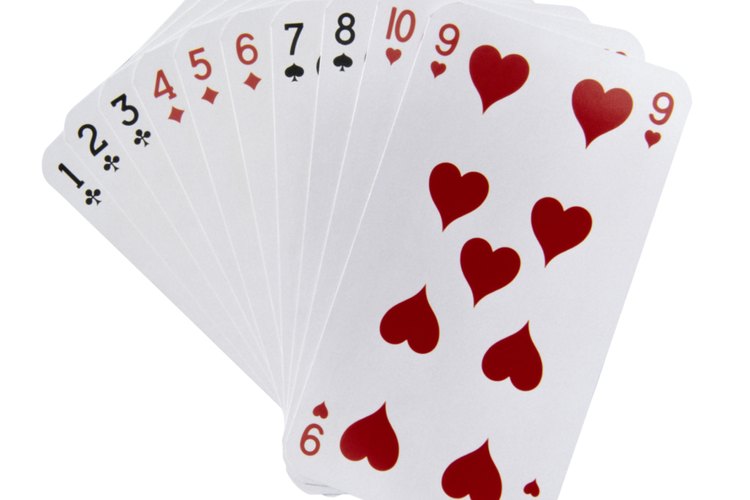 Los juegos de cartas pueden enseñar habilidades matemáticas.