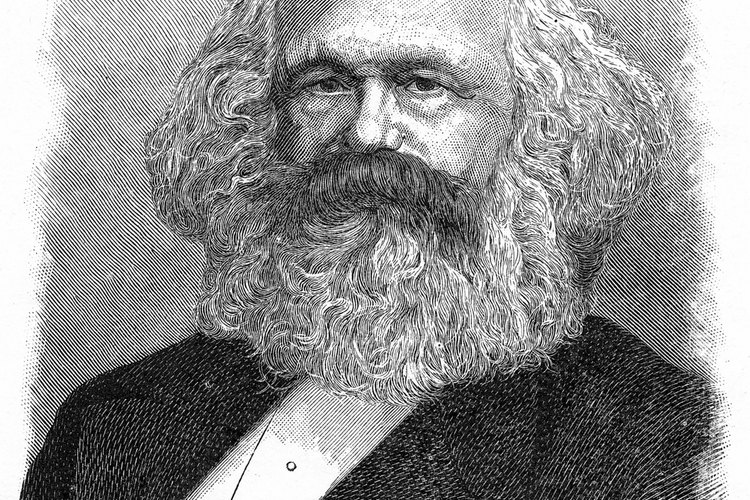 El materialismo dialéctico de Marx volteó de cabeza al Hegelianismo.