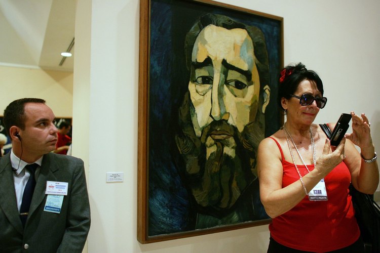 La obra de Guayasamín ha sido expuesta en las mejores galerías del mundo.