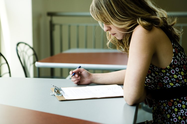 Prepárate para responder preguntas pertinentes a tu carácter y pensamientos.