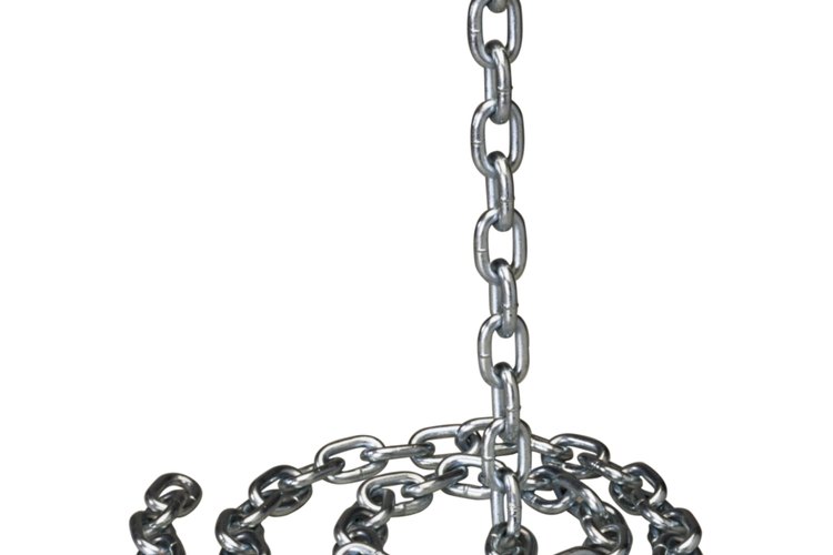 Cadena de plata.