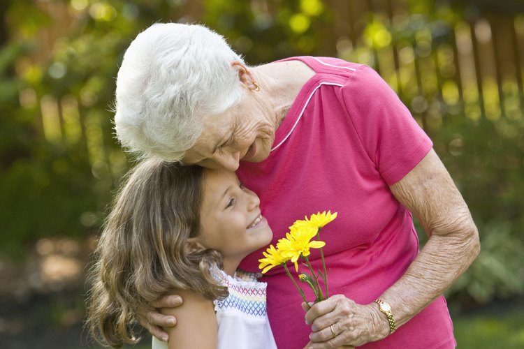 Abuela con su nieta