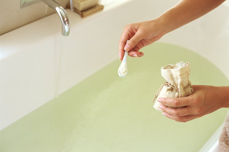 Sales de baño.