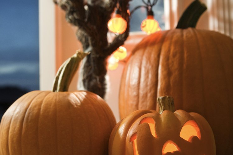 Pintar la calabaza no acelerará el proceso de descomposición.