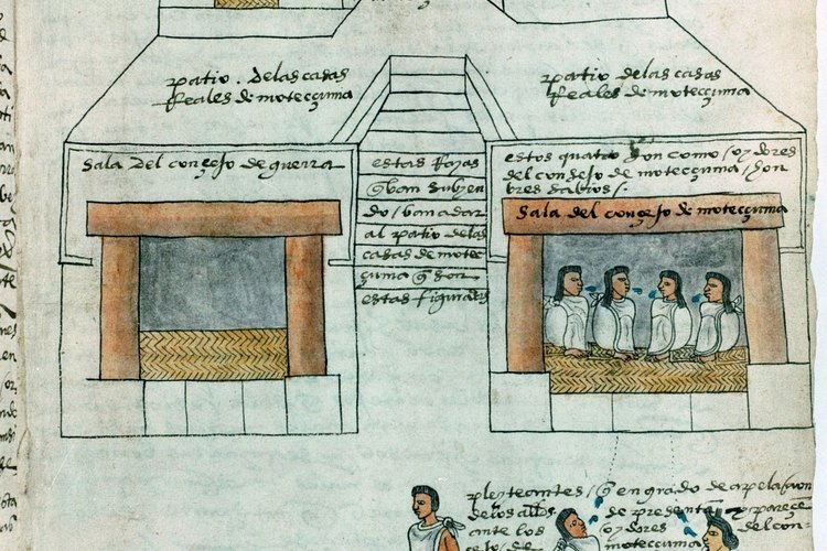 Las construcciones aztecas tienen cierta similitud con las de los mayas.