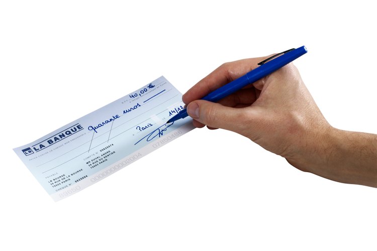 El cheque debe tener el nombre de la entidad bancaria que lo emitió.