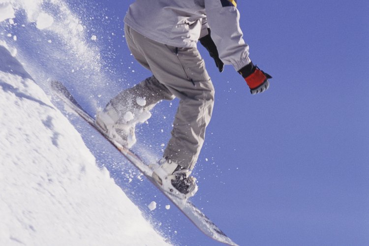 Hay muchas oportunidades para practicar snowboard en el estado de Washington.