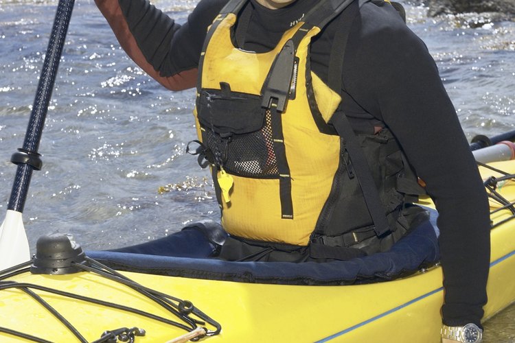 Los kayak con remo pueden ser operados en pulgadas de agua.