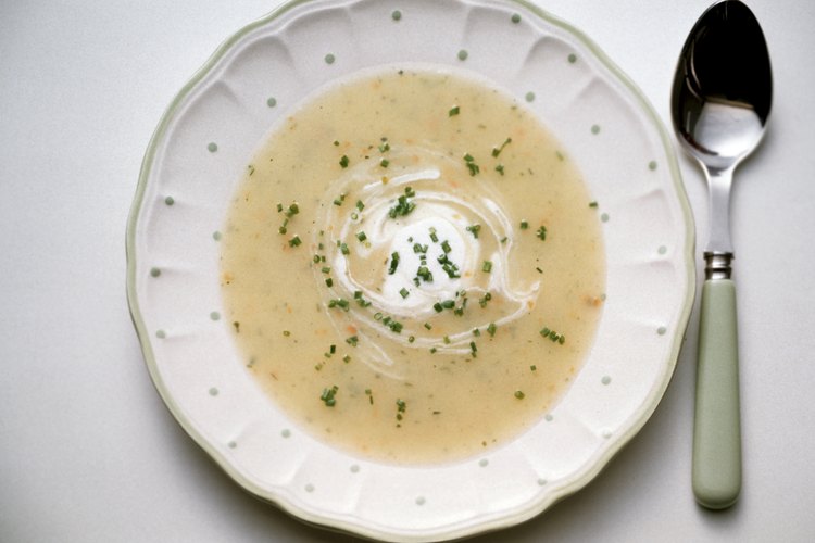 Todo se servía con crema.