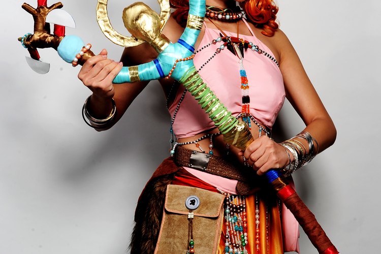 Los jóvenes se disfrazan de sus personajes favoritos en las convenciones de manga/animé.