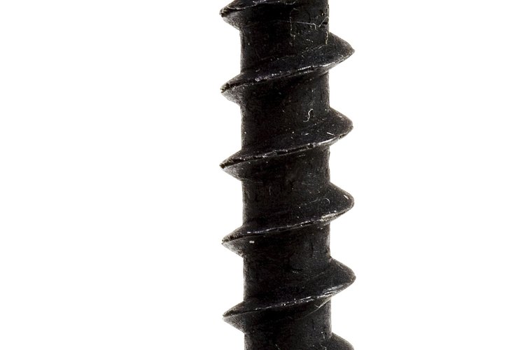 Los tornillos para madera vienen en una variedad de formas y tamaños.