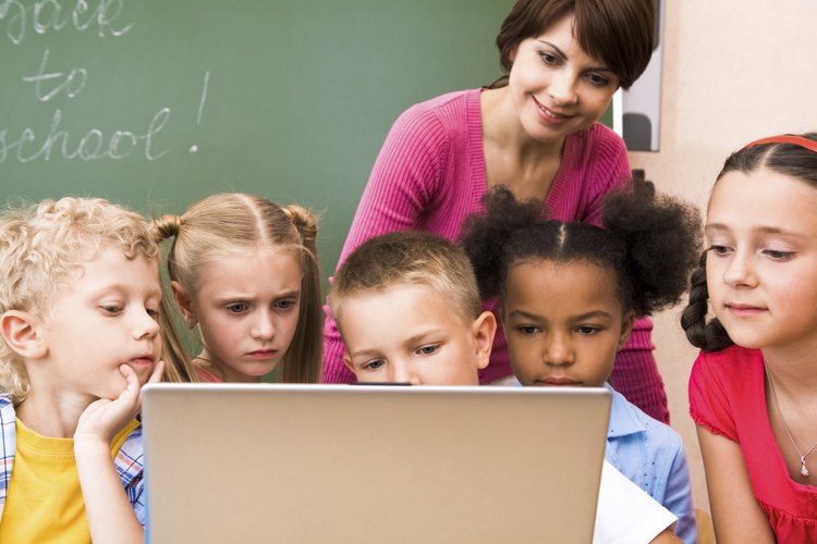 Niños en clase.