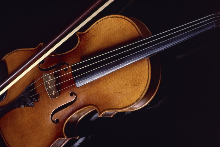 Aprende donde aparecen las cuerdas abiertas del violín en un hoja musical.