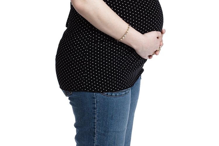 Haz tu propio vaquero de maternidad.